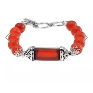 Carnelian Toggle Bracelet